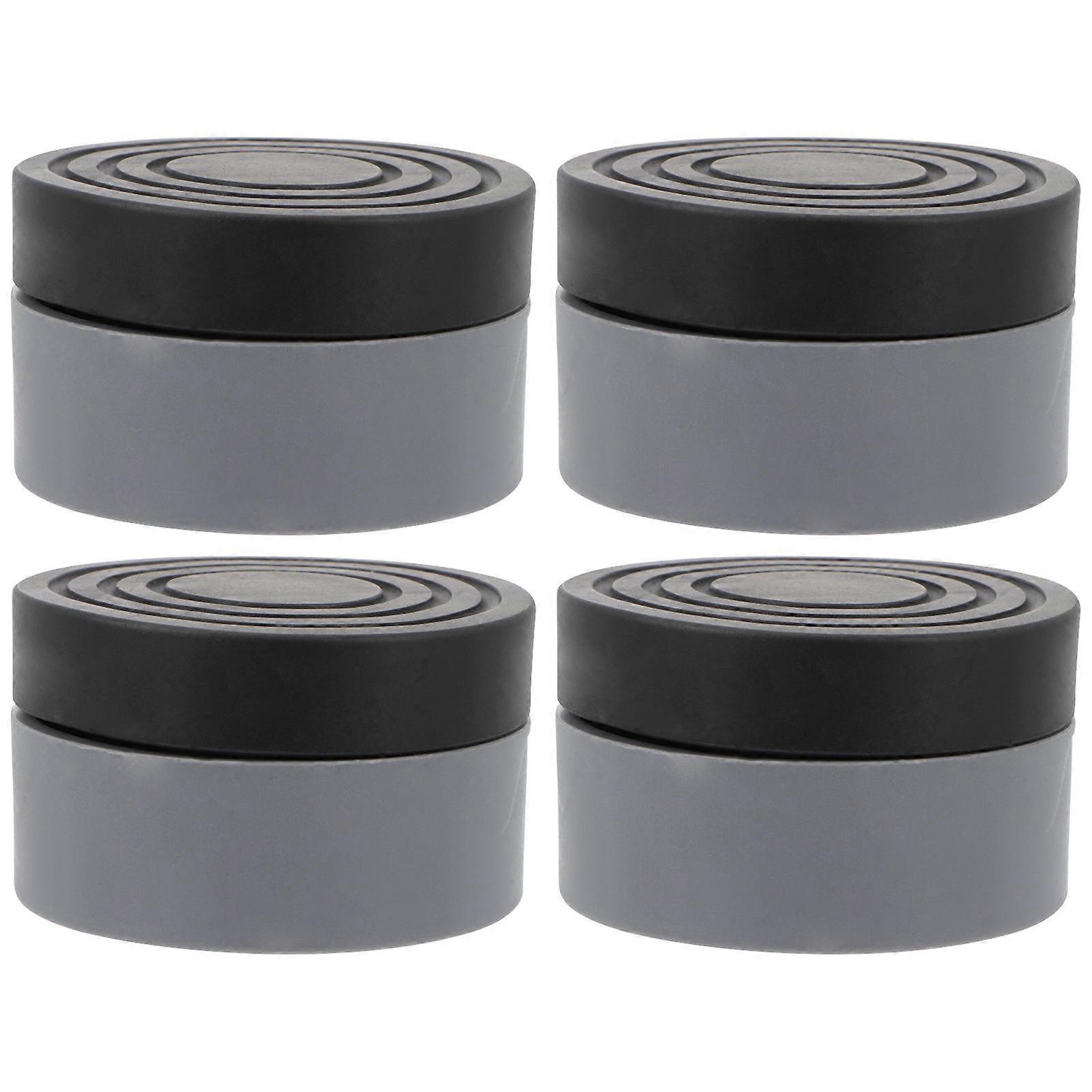 4pcs Slip Resistant Shock Absorbing Pads for Washing Machines, Dryers & Fridges Vibration Dampening, Space Saving & Portable Design