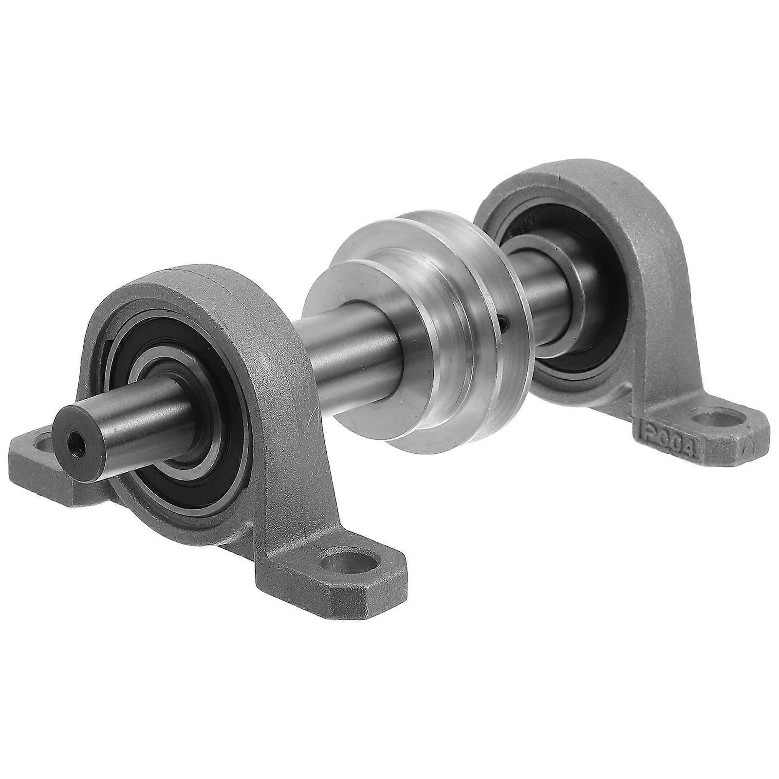 DIY Woodworking Lathe Chuck Drill Machine Accessories 1 Set Bench Saw Pulley Rotary Tools for Spindle Bearing Seat Cutting Tools