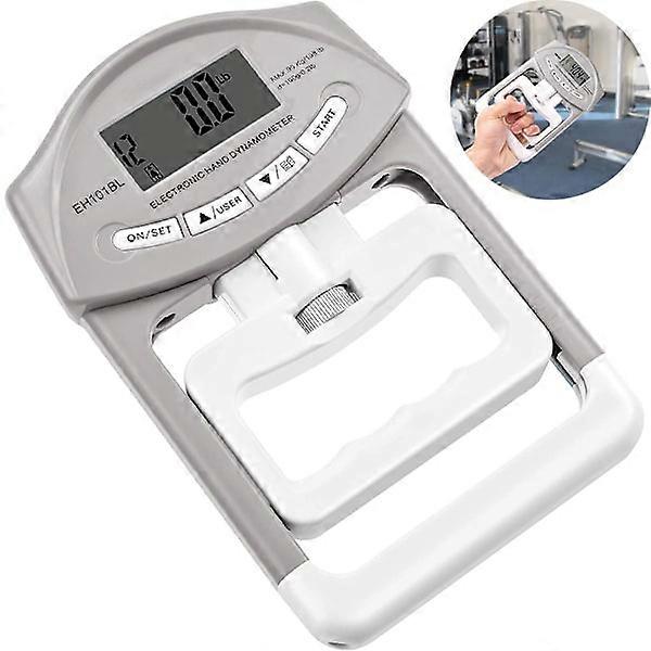 Digital Hand Dynamometer Grip Strength Meter-WELLNGS