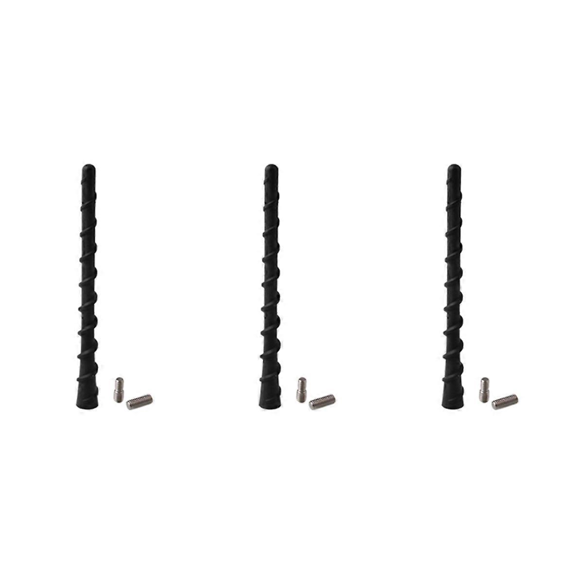 3pcs 7 Inch Spiral Direct Replacement Antenna for Journey Durango