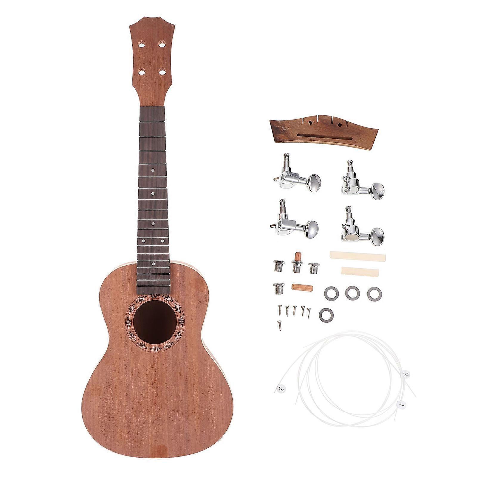 Artistic Ukelele Kids Musical Instruments Hand and Brain Coordination Exercise Material 1Set