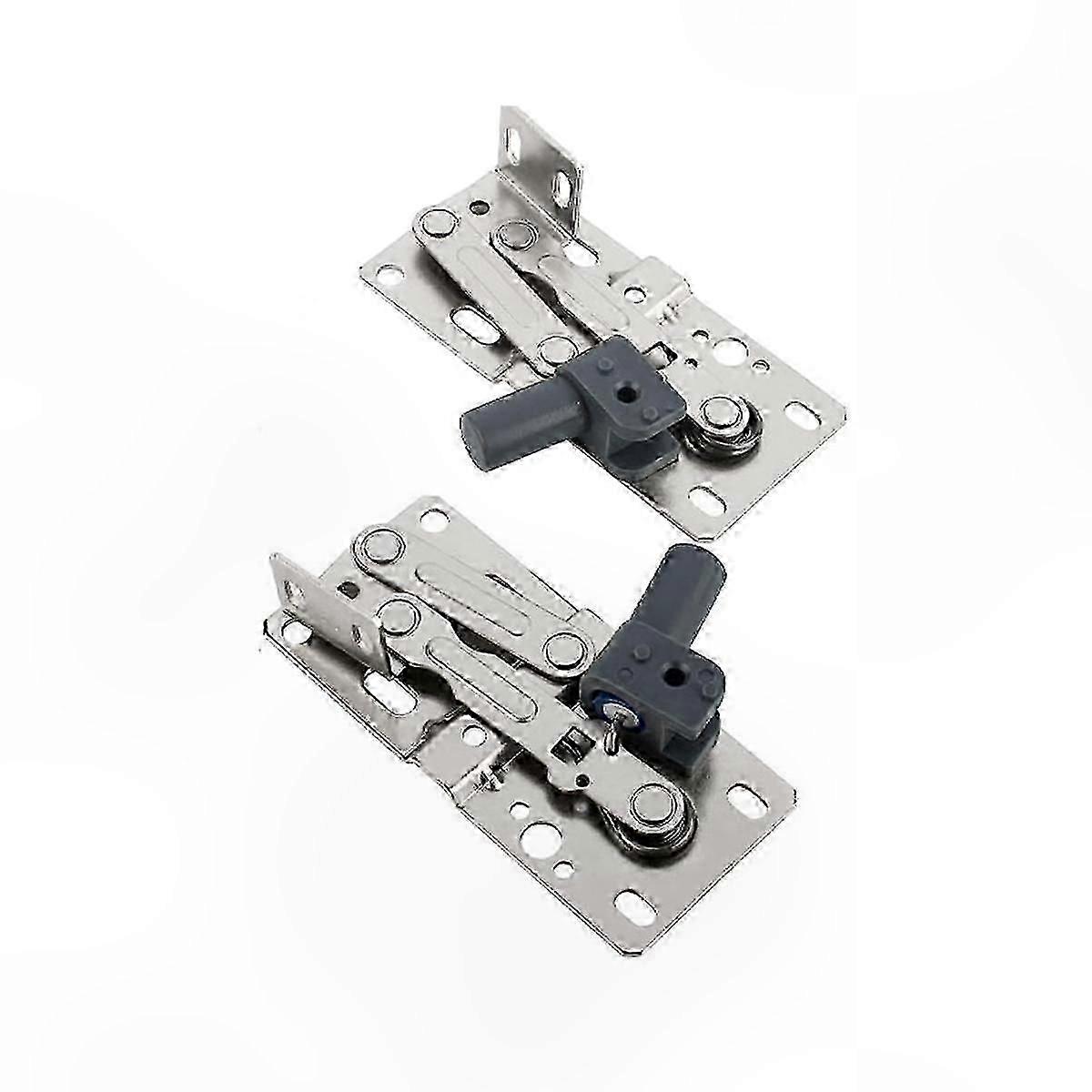 2-Pack Hinges for Sink Drawer Tip-Out Trays, Durable Cabinet False Front Hardware