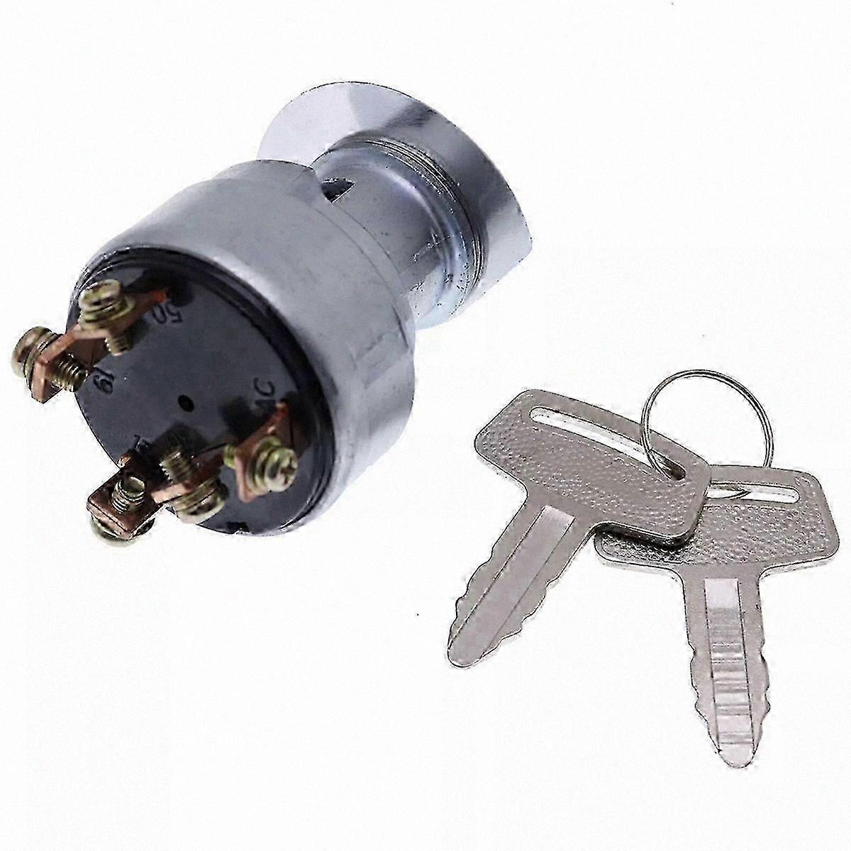 Tractor Ignition Key Switch Compatible with B5100 B6100 B7100 D1005 V1505 Models