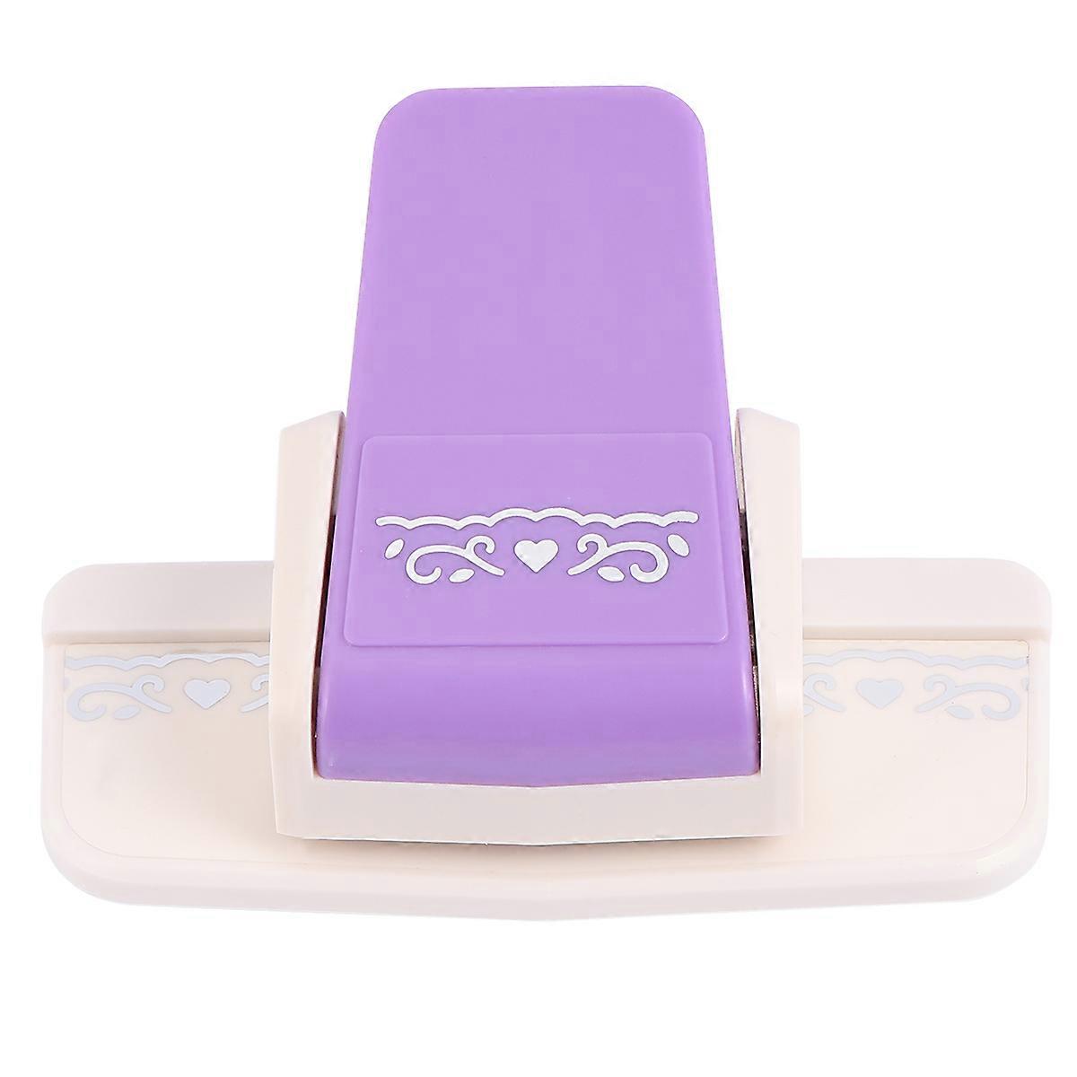Mini Portable Paper Punch Scrapbooks Supplies For Children DIY Projects 4.7x3.5x2in Interior Cutouts 1Pc
