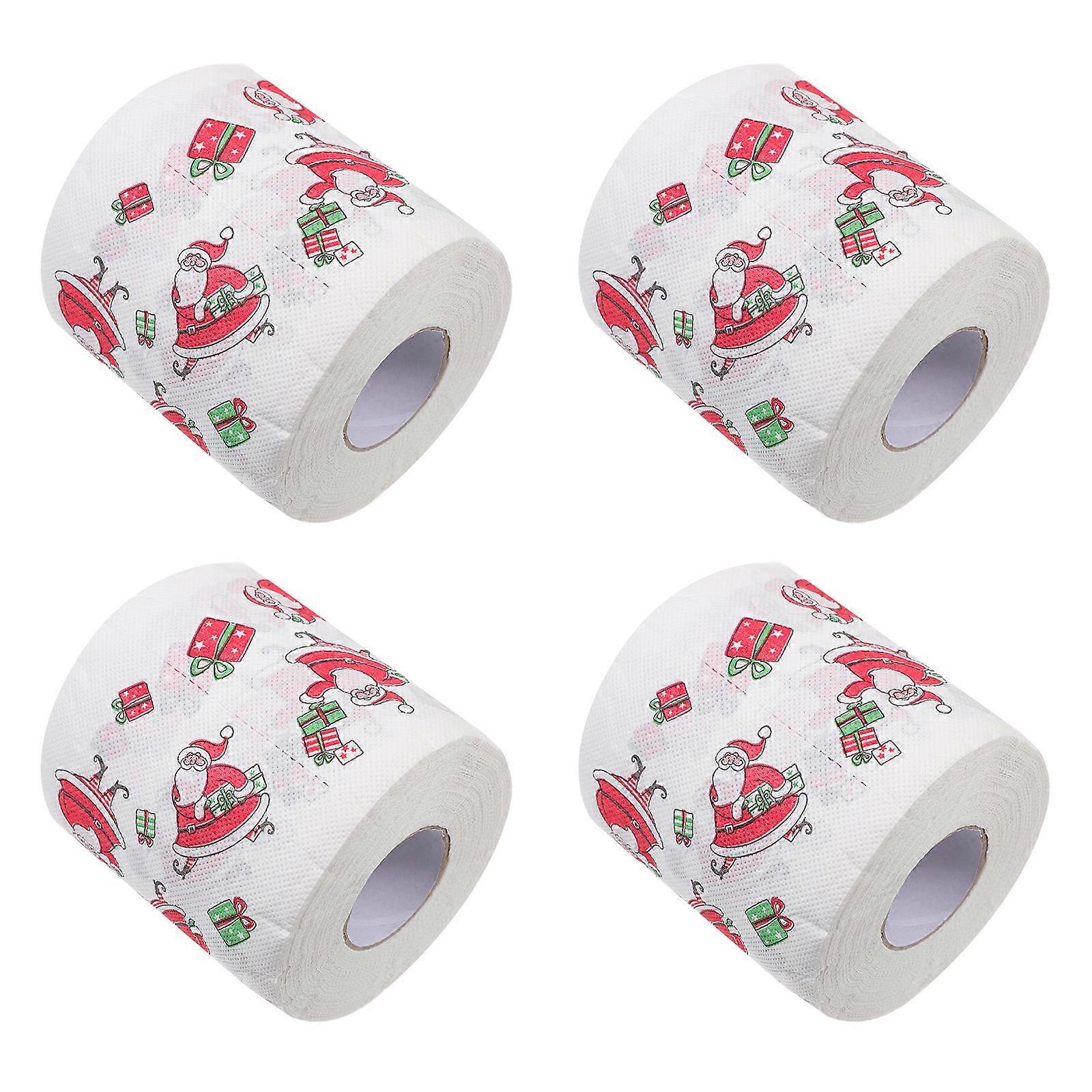 Papier de soie rouge pastèque à motif festif de Noël pour usage domestique