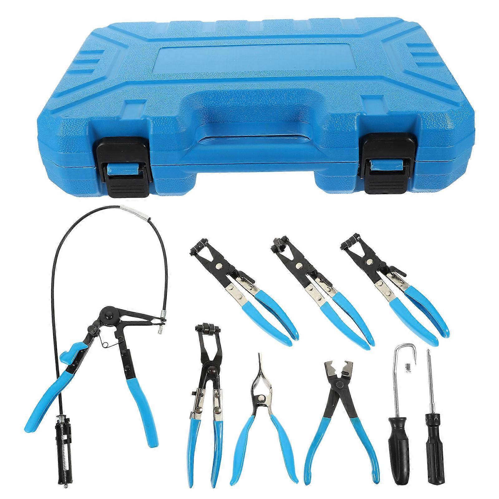 Clamp Pliers Set for Car Use with Non-Slip Handle 9pcs