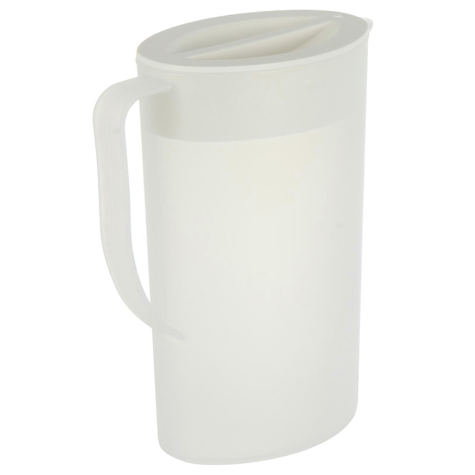 Large Capacity Cold Beverage Jug 1Pc Transparent Water Kettle For Households 26x13.5cm And Drop-proof