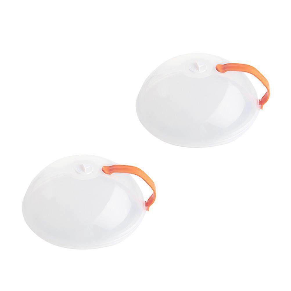 Portable Reusable Microwave cover with Adjustable Vent for Kitchen Use Transparent PP Material Large Size