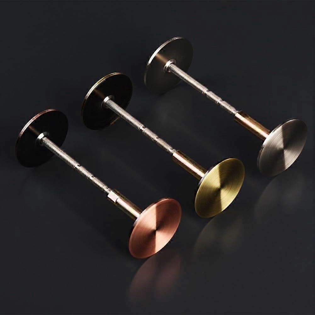 Decorative Door Cover Plate Silver Finish Universal Fit For Interior Doors Modern Style Door Hardware