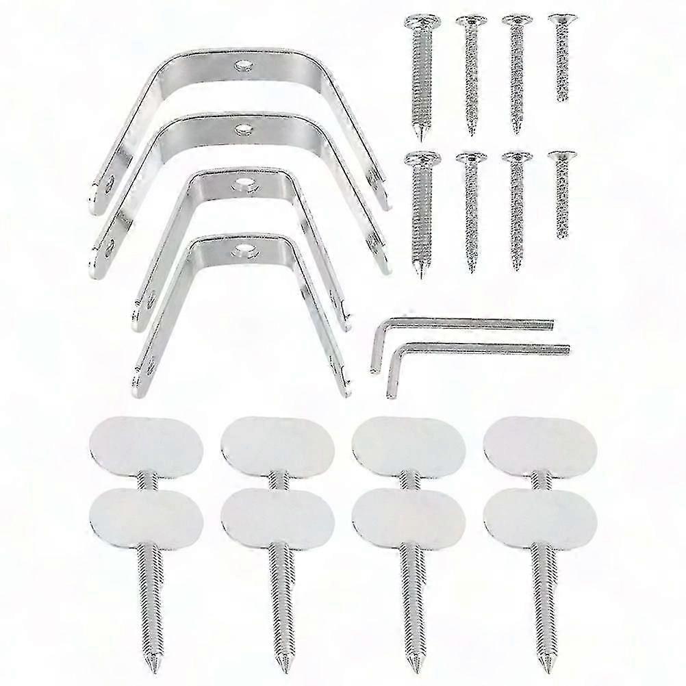 Unik Bent Wood Gitarr Vägghängare - Akustisk Gitarrhållare & Skateboard Väggfäste