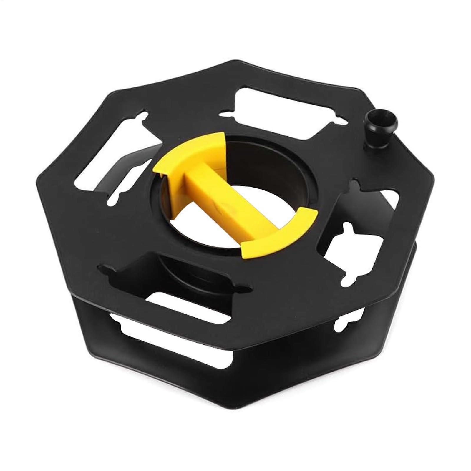 Heavy Duty Extension Cable Reel with Sturdy Hexagonal Frame Portable Cable Organizer