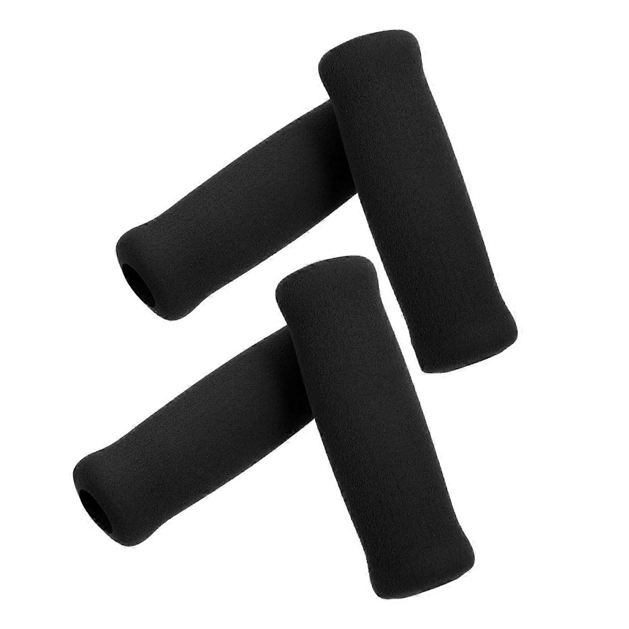 4 pieces foam grips for walking sticks, comfortable nonslip handles for mobility aids