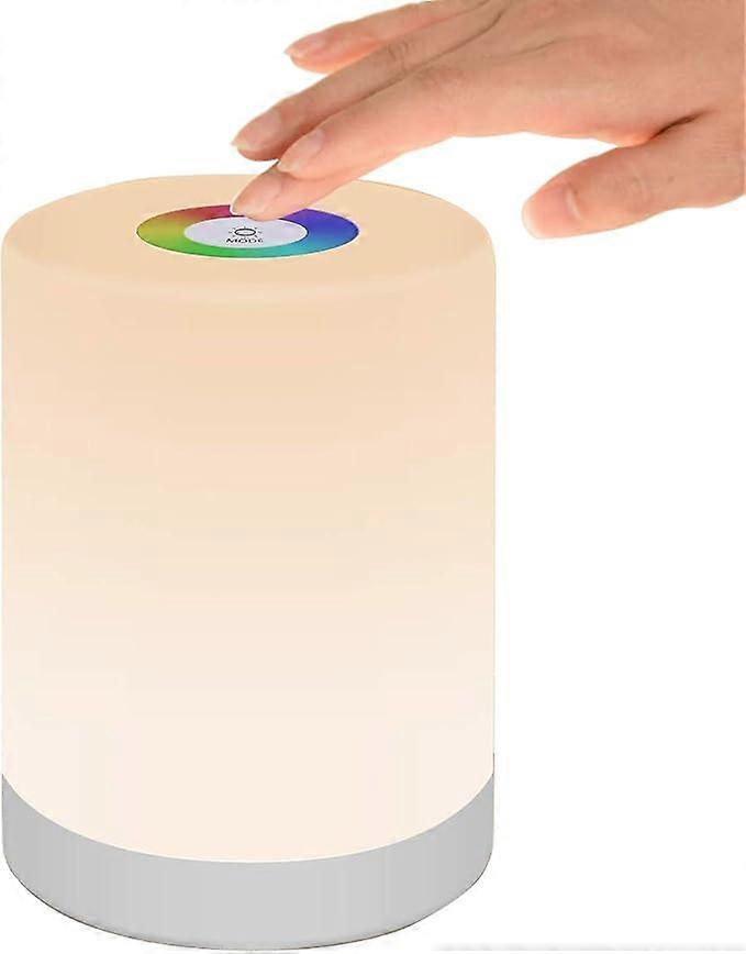 LED Night Light, Dimmable Touch, USB Rechargeable, (Warm White)