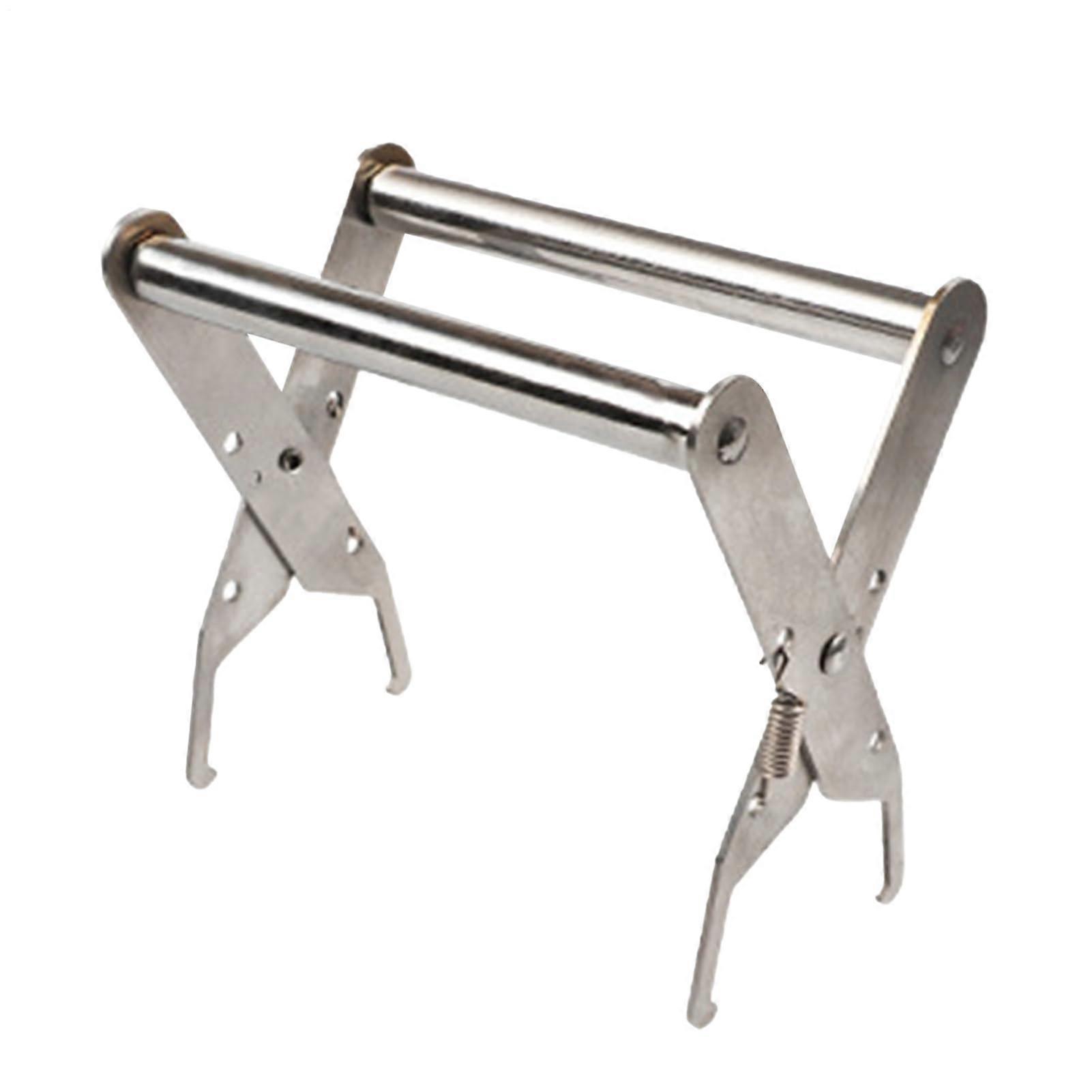 Bee Hive Tools - Stainless Steel Beekeeping Frame Gripper Clamp for Honey Harvesting, Feeding, and Rearing