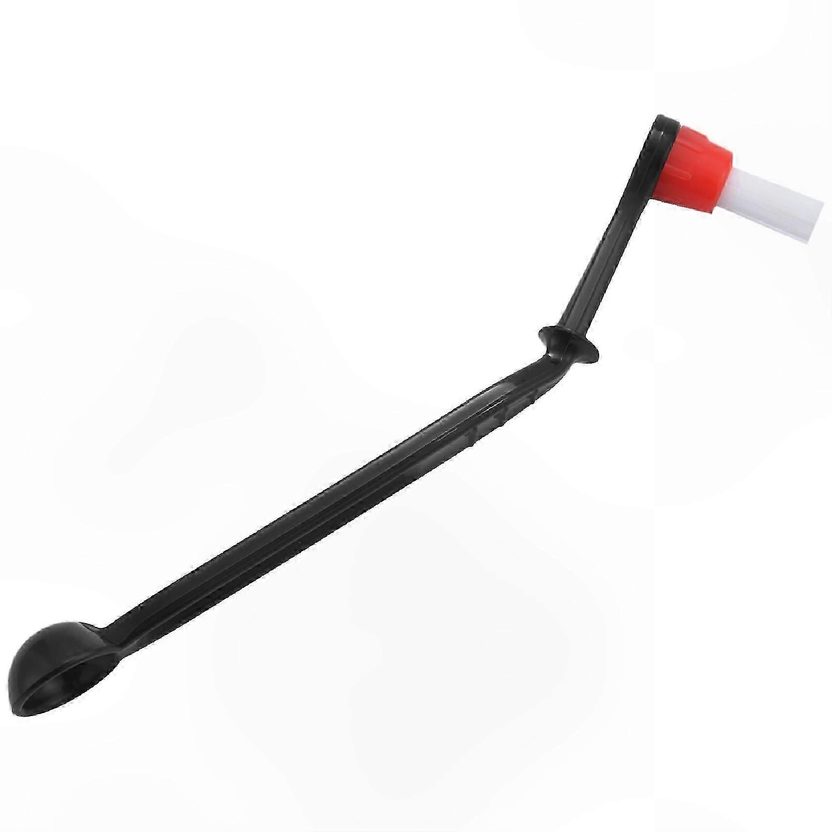 Nylon Coffee Machine Brush with Spoon for Espresso Grinder and Group Head Cleaning
