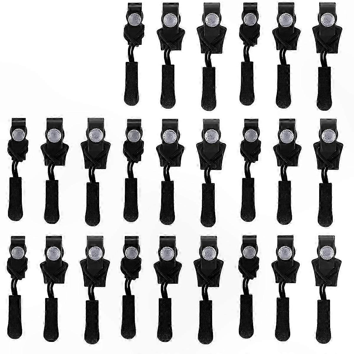 Universal Zipper Repair Kit - 24 Pcs Replacement Sliders and Teeth for Quick Fixes