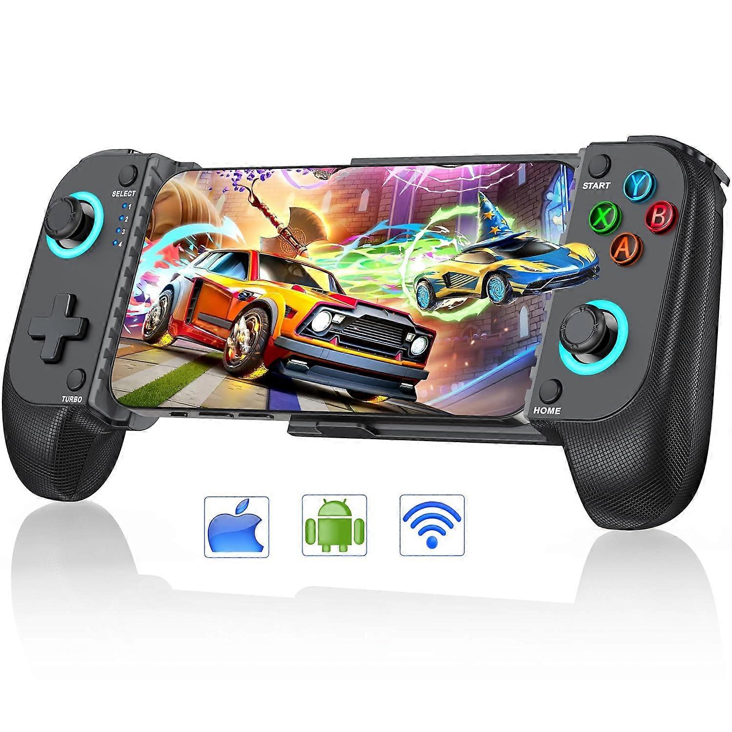 Wireless Phone Controller for iPhone/Android with Hall Joystick, Moblie