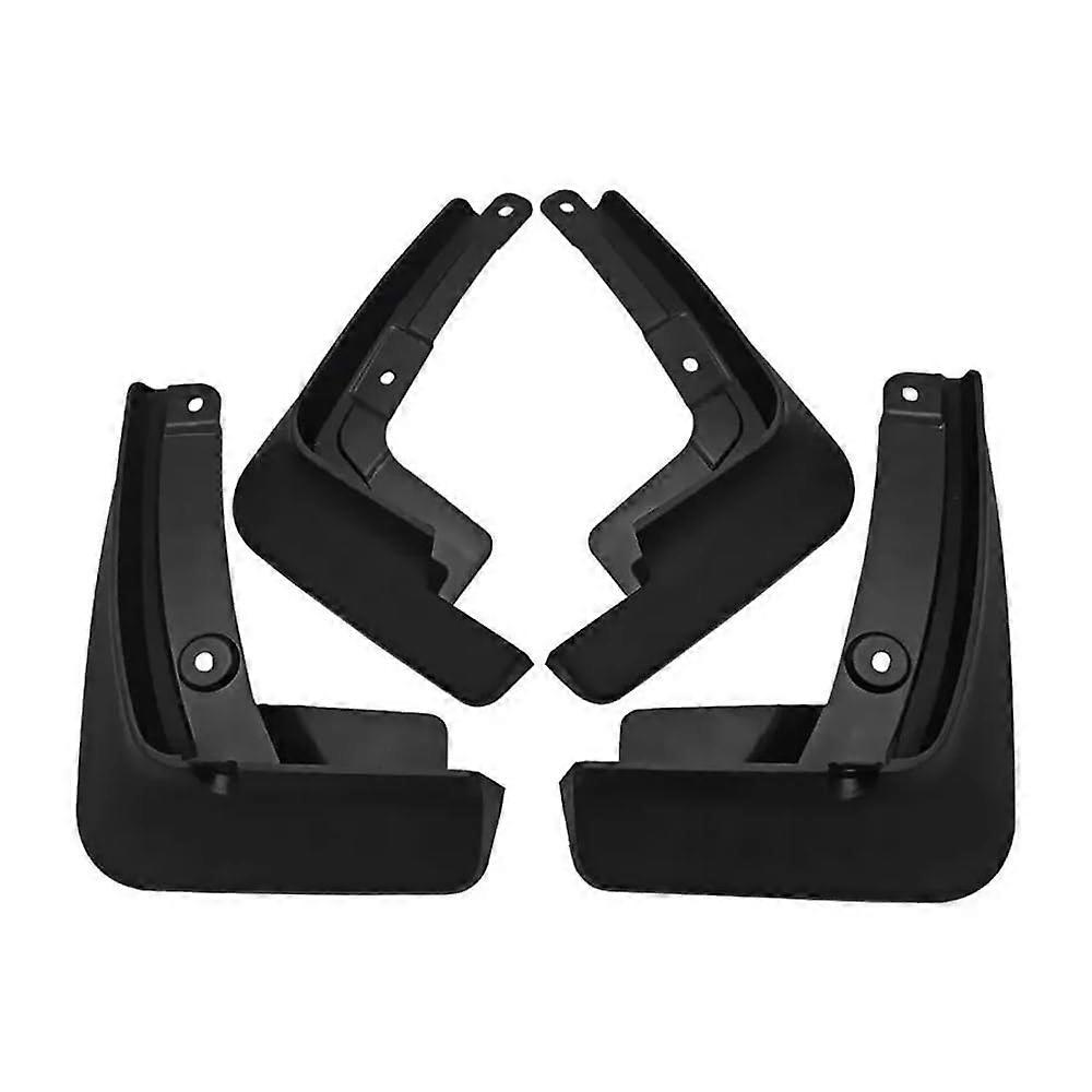 Car Mud Flaps For FAW For Besturn B70     Car Mudguards Splash Guards Front Rear Fender Mudflaps 4 Pcs Black