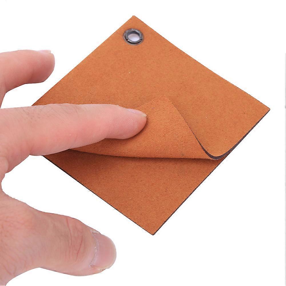 2PCS Polyester Quick Dry Fishing Line Cleaning Cloth 9x9cm