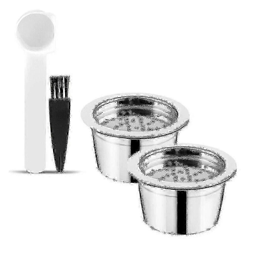 Refillable Coffee Capsules Compatible with K-fee Espresso Machine, Reusable Pods for Home Brewing