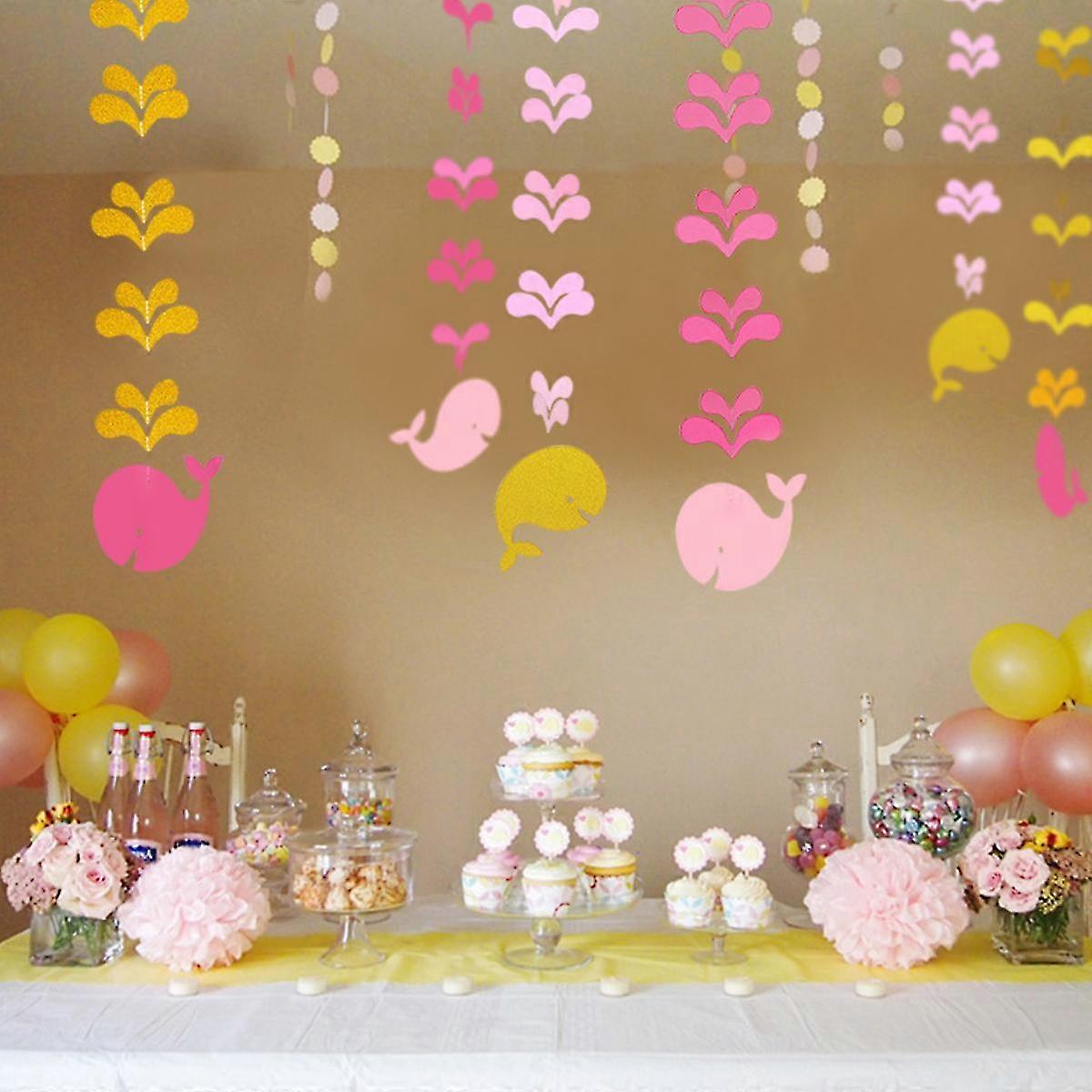 Sparkling Blue Whale Bubble Summer Beach Ocean Bubble Party decorat...