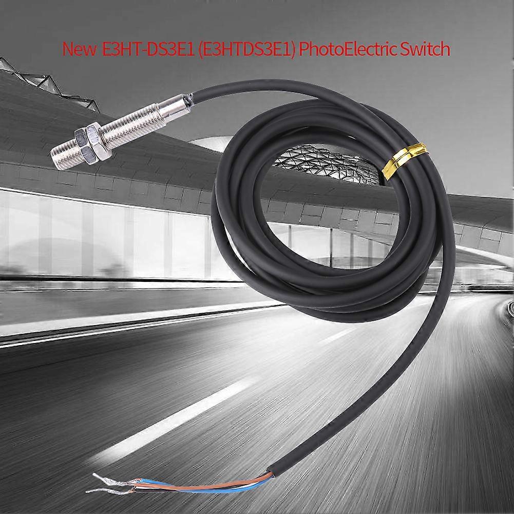 E3HT-DS3E1 M8 Cylindrical Diffuse Photoelectric Sensor 12-24V