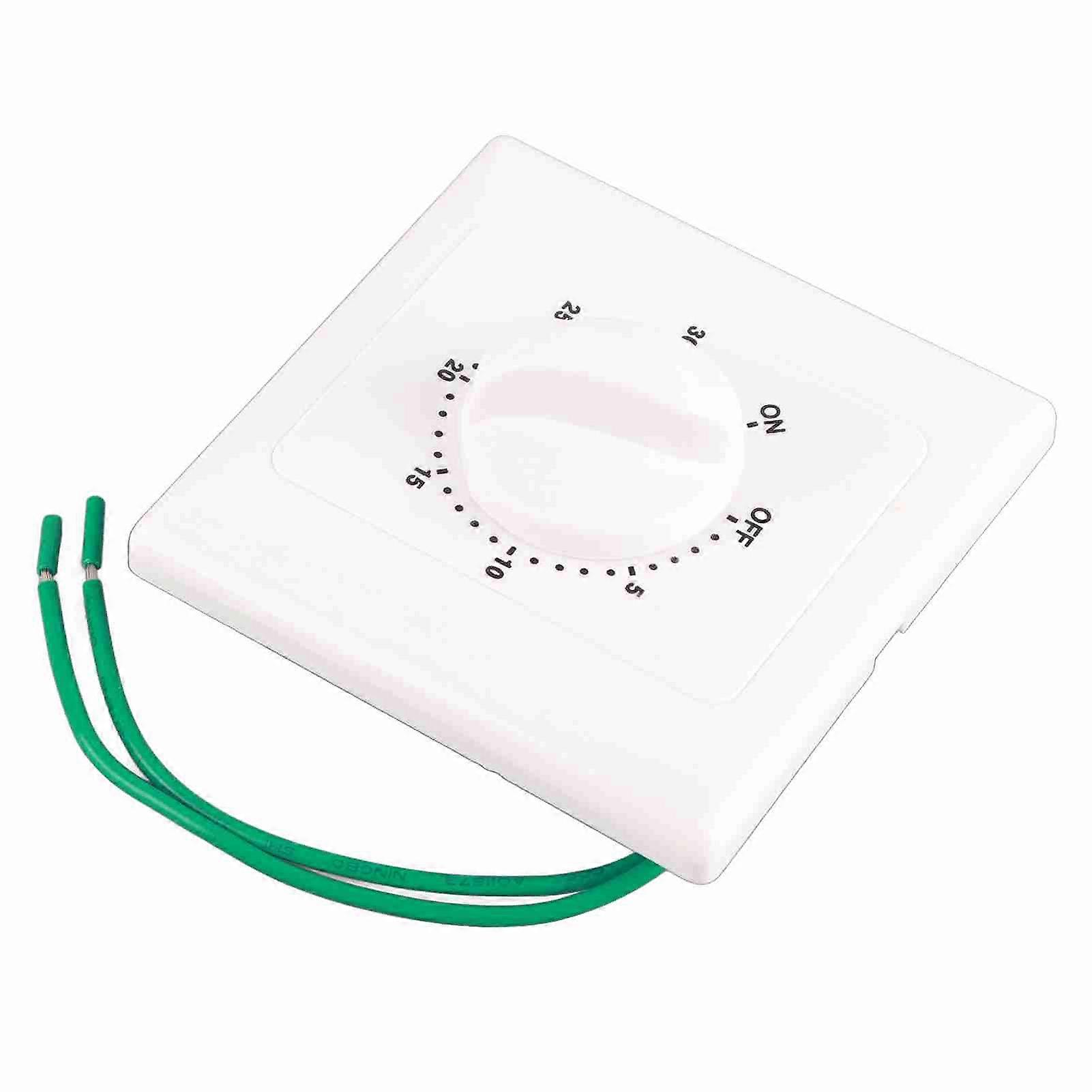 AC 220V Mechanical Timer Switch 86 Panel Wall Mount 30 Min