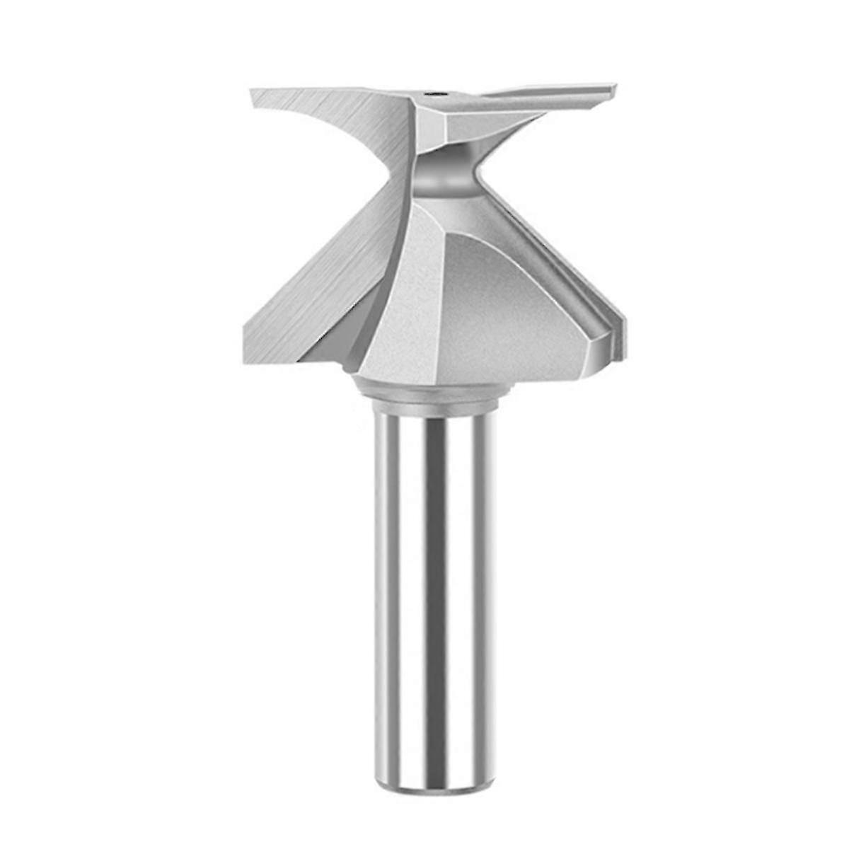 R18/R30 1/2-Inch Shank Woodworking Router Bit Double Flute Router Bits Milling Cutter for Wood Hand Tools D