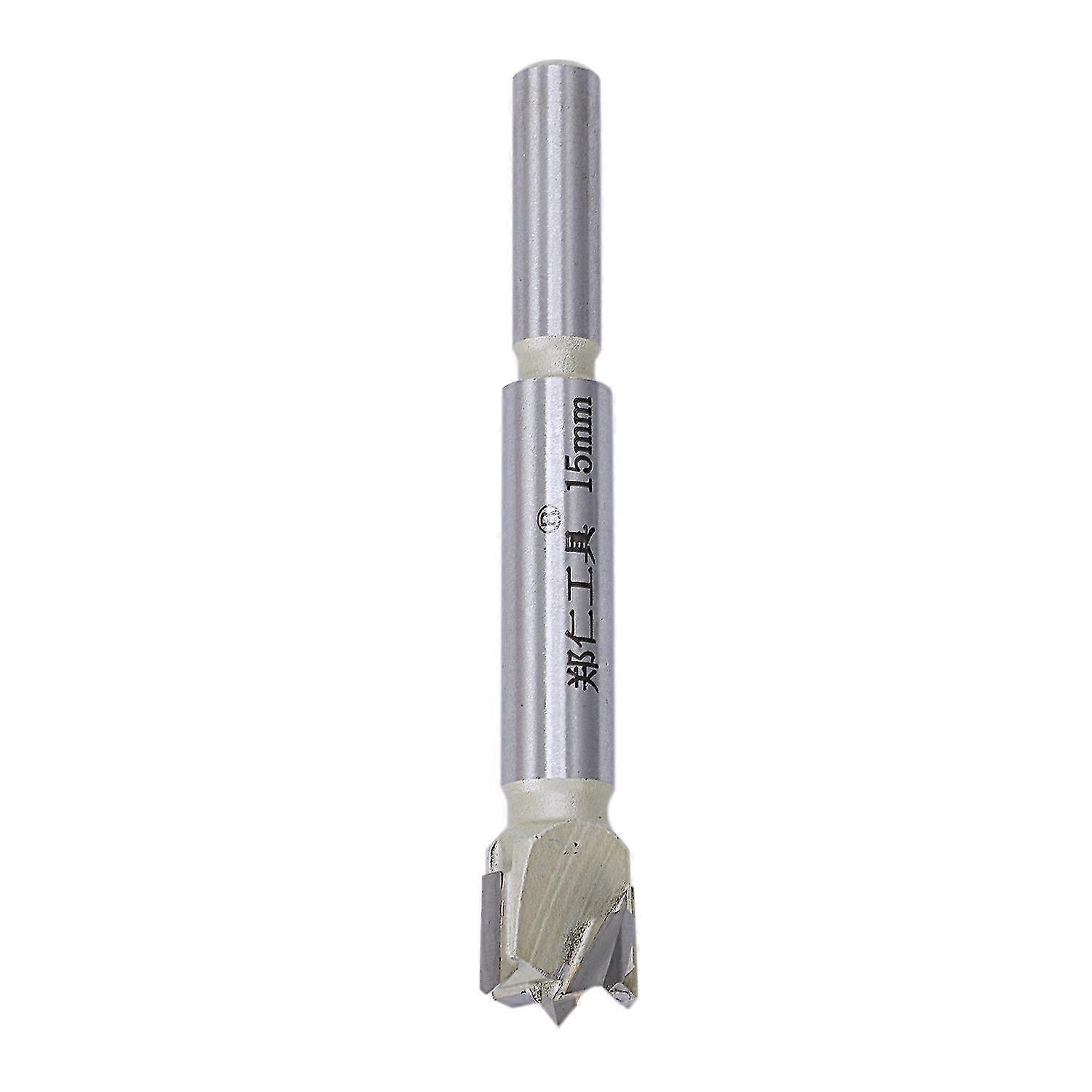 1pcs 15mm Forstner tip woodworking tool hole saw cutter hinge boring bit round handle carbide tool