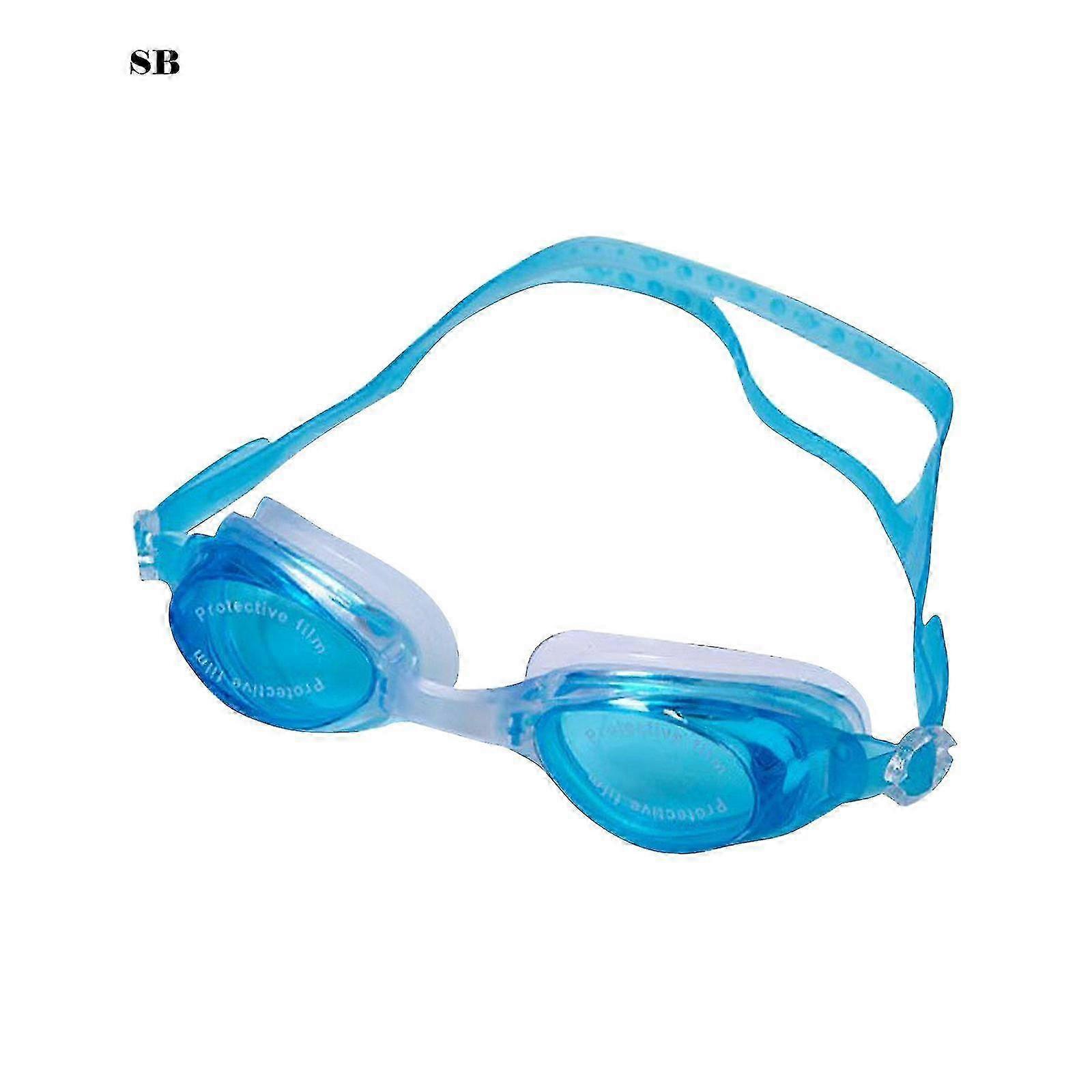 Adult Swimming Goggles Anti Fog Hd Diving Goggles Silicone Large Fr...