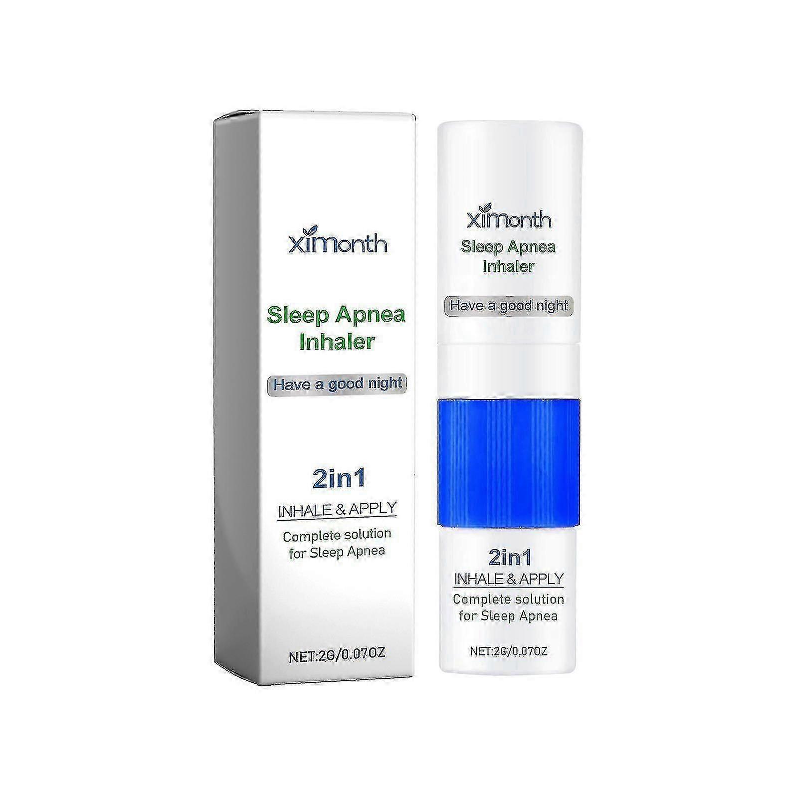 Sleep Apnea Inhaler, Reduce Airway Obstruction & Improve Breathing, Snoring Solution Help Open Throat & Air Passage