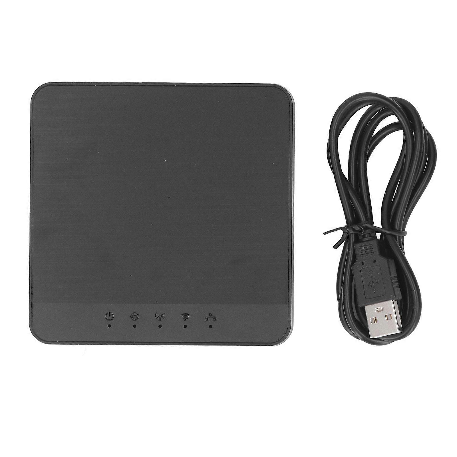 4G LTE Router for All European SIM Card 2 100Mbps Port SIM Card Modem Mobile Hotspot for Travel Camping Security Camera European Version
