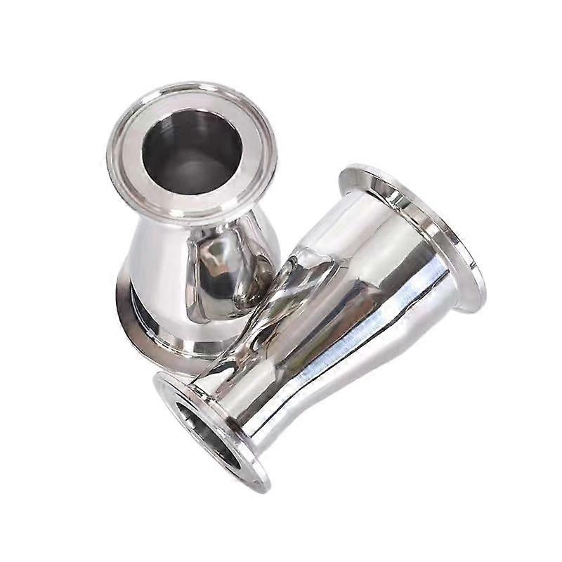 Tri Clamp Concentric Reducer 3 In To 4 In Sanitary Stainless Steel 304 OD91 To OD119 Pipe Fitting