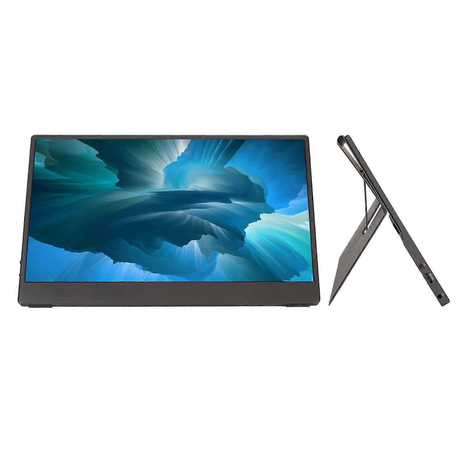 14" FHD 1080P HDR IPS Portable Monitor with USB-C & Speakers