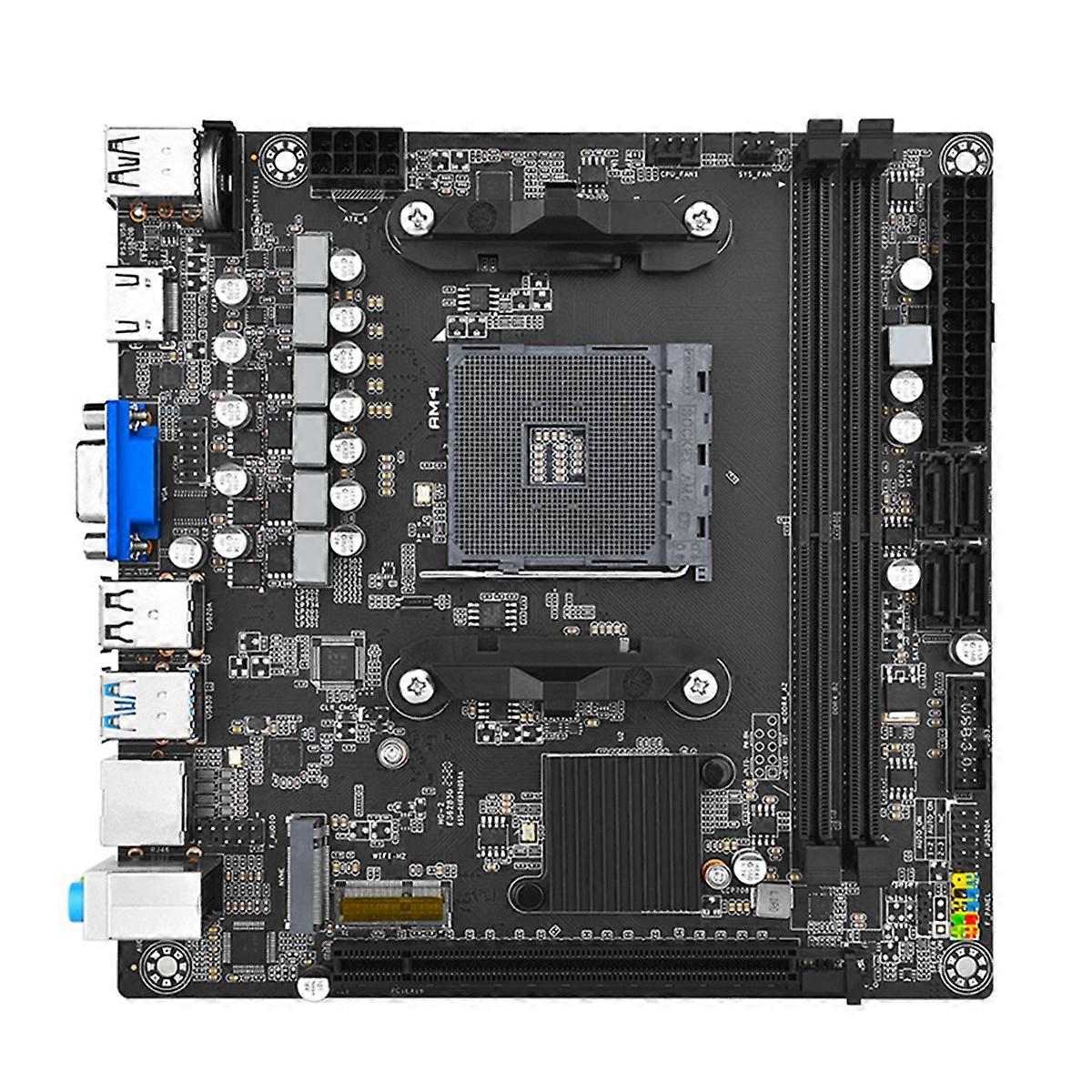 B350M-I Motherboard 2xDDR4 64G Memory AM4 CPU PCI-E3.0x16 with M.2 NVME/NGFF Mini-ATX Motherboard
