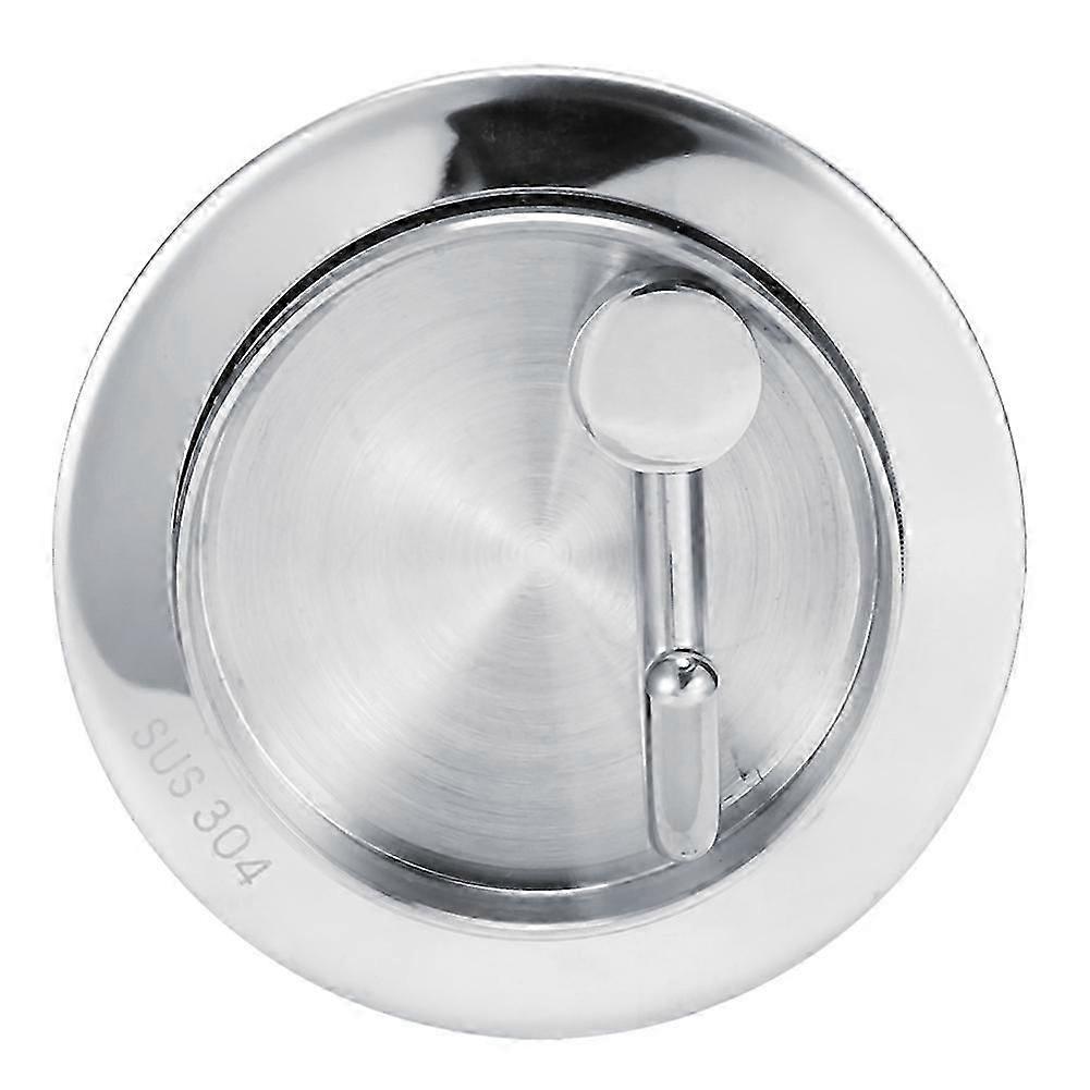 Rotating Single Hook Wall Mount Clothes Hanger, Stainless Steel