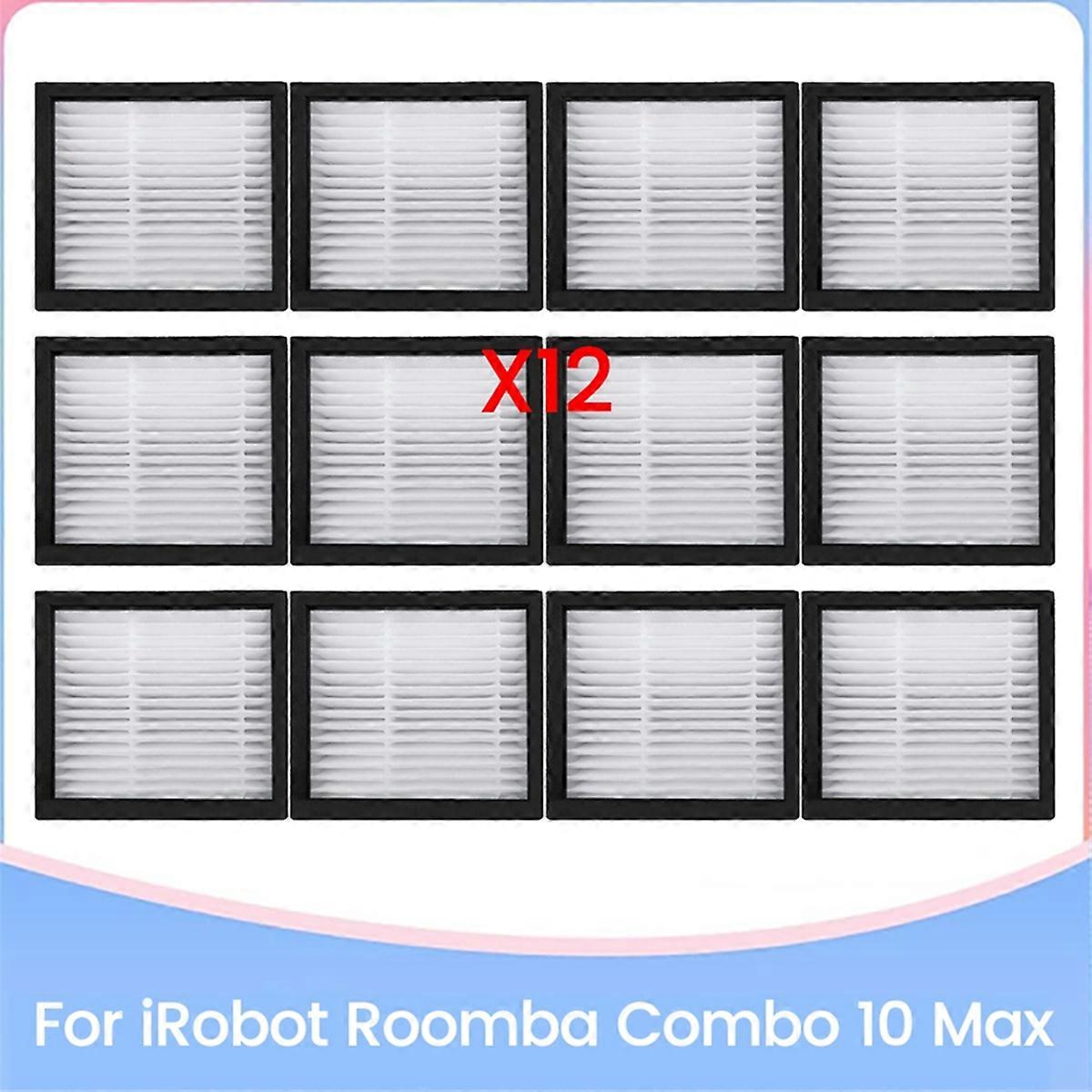 Filter for Combo 10 Max Spare Parts Efficient Household Cleaning Accessories 12PCS