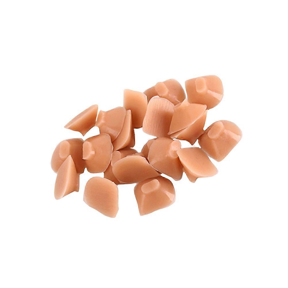 Durable Horn Accessory Set For Musicians 1.1Cm Brown Replace Worn Pads 20Set