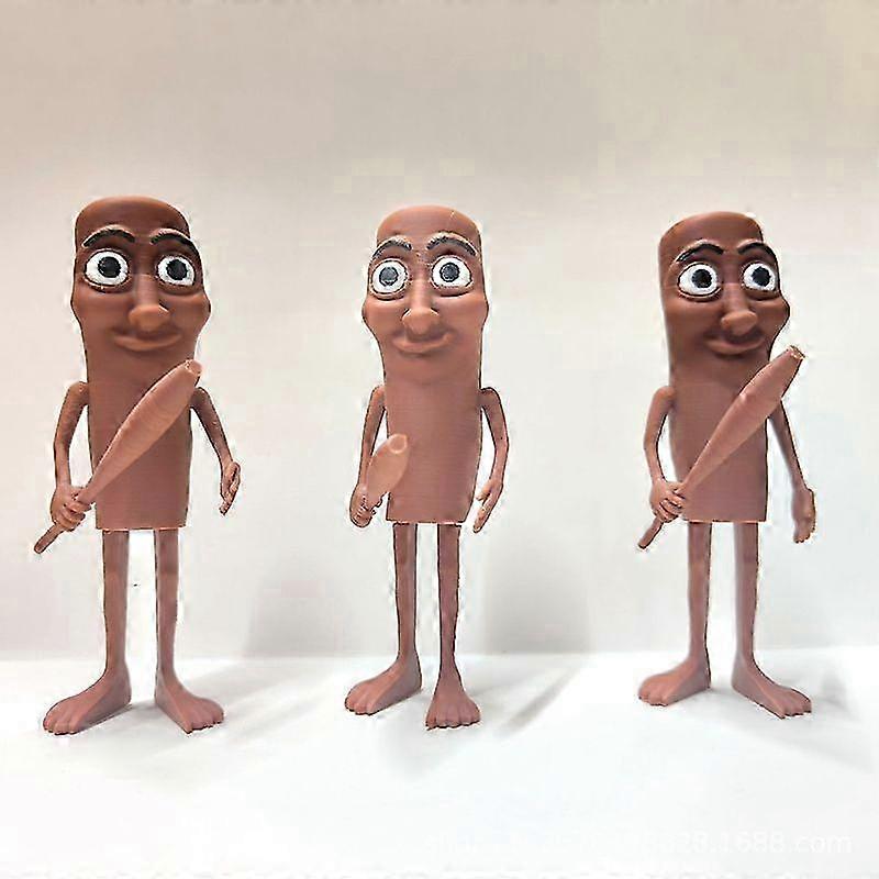 3D Printing Action Toy Figures with Tung Tung Tung Sahur Detail _a