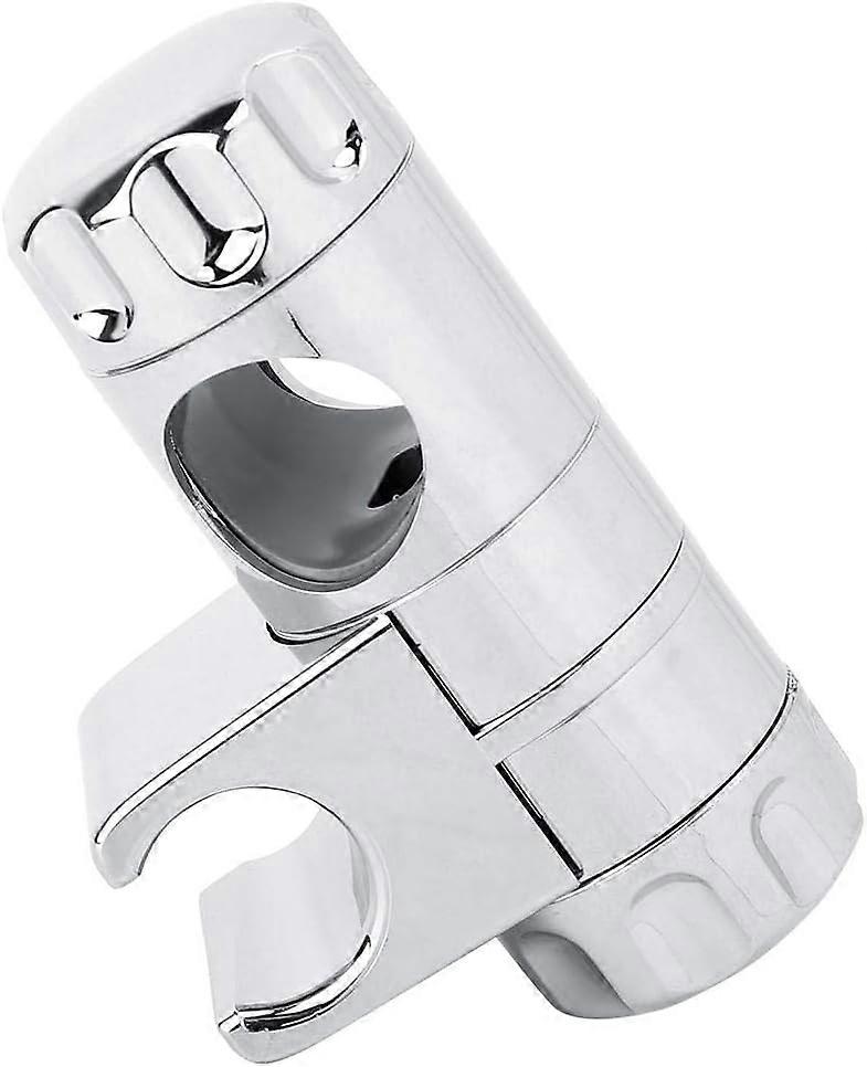 25mm Replacement Shower Head Holder for Adjustable Slide Bar, Chrome Plated,KoleZy