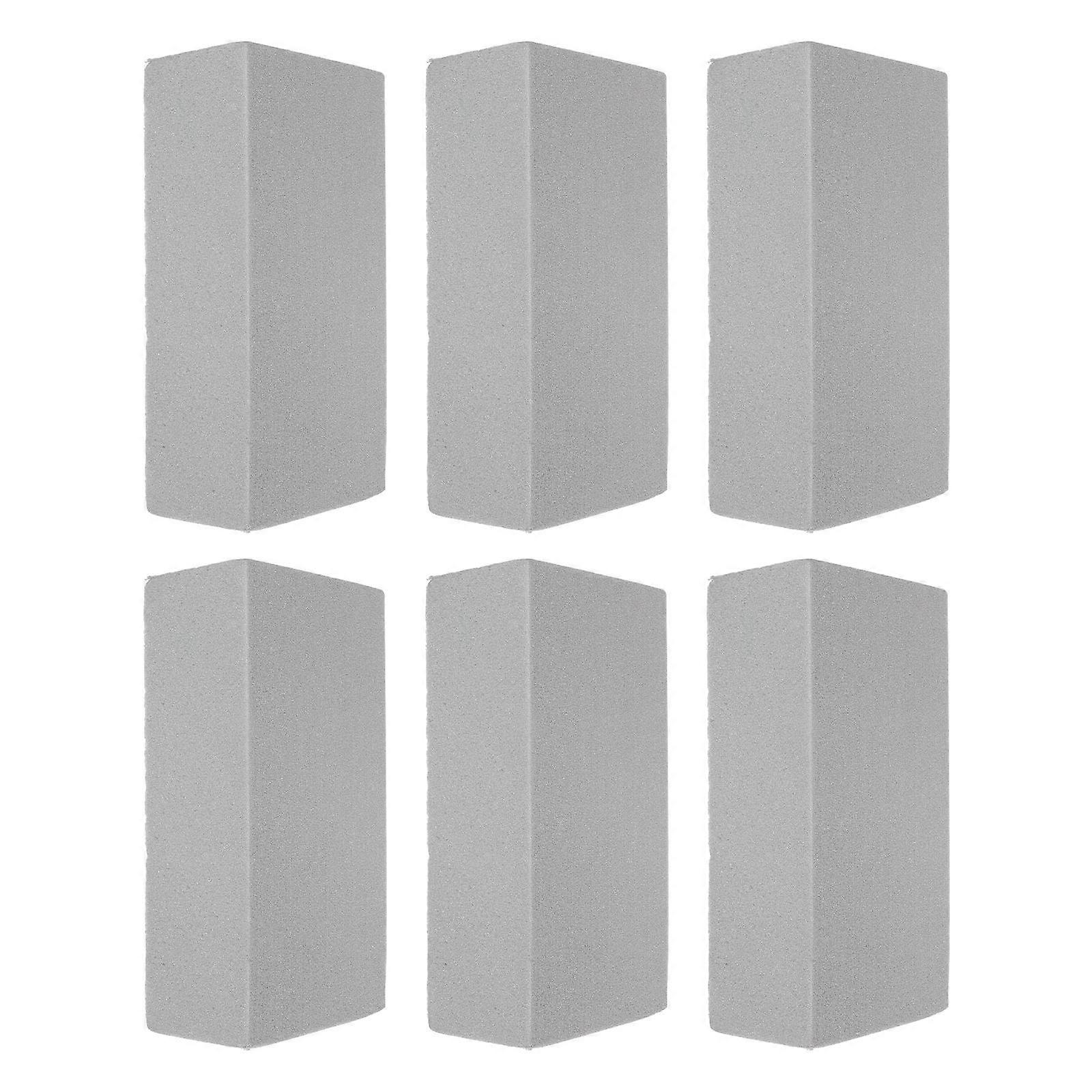 Floral Arrangement Mud for DIY with High Density Foam Black Color Simple and Practical for Flower Shop 6 Pieces