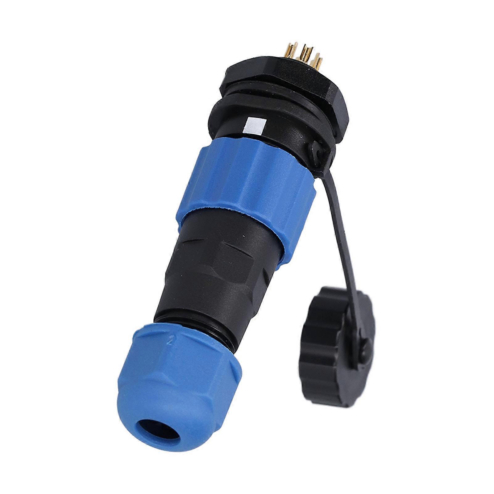 6 Pin Aviation Plug Socket 250V 5A Compact Durable Connector