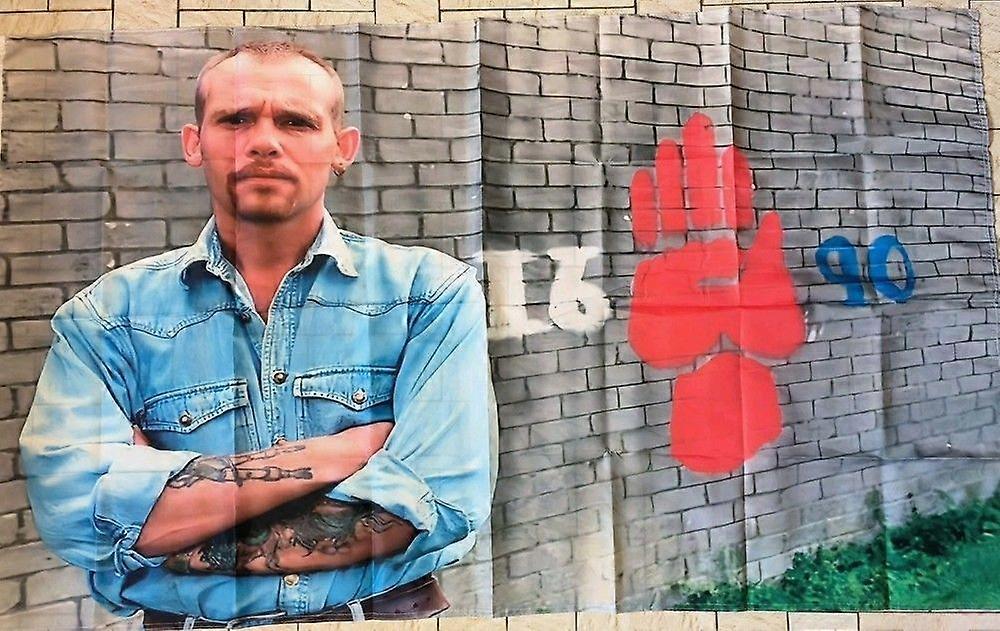 Billy Wright Ulsterin patrioottiuskollinen lippu