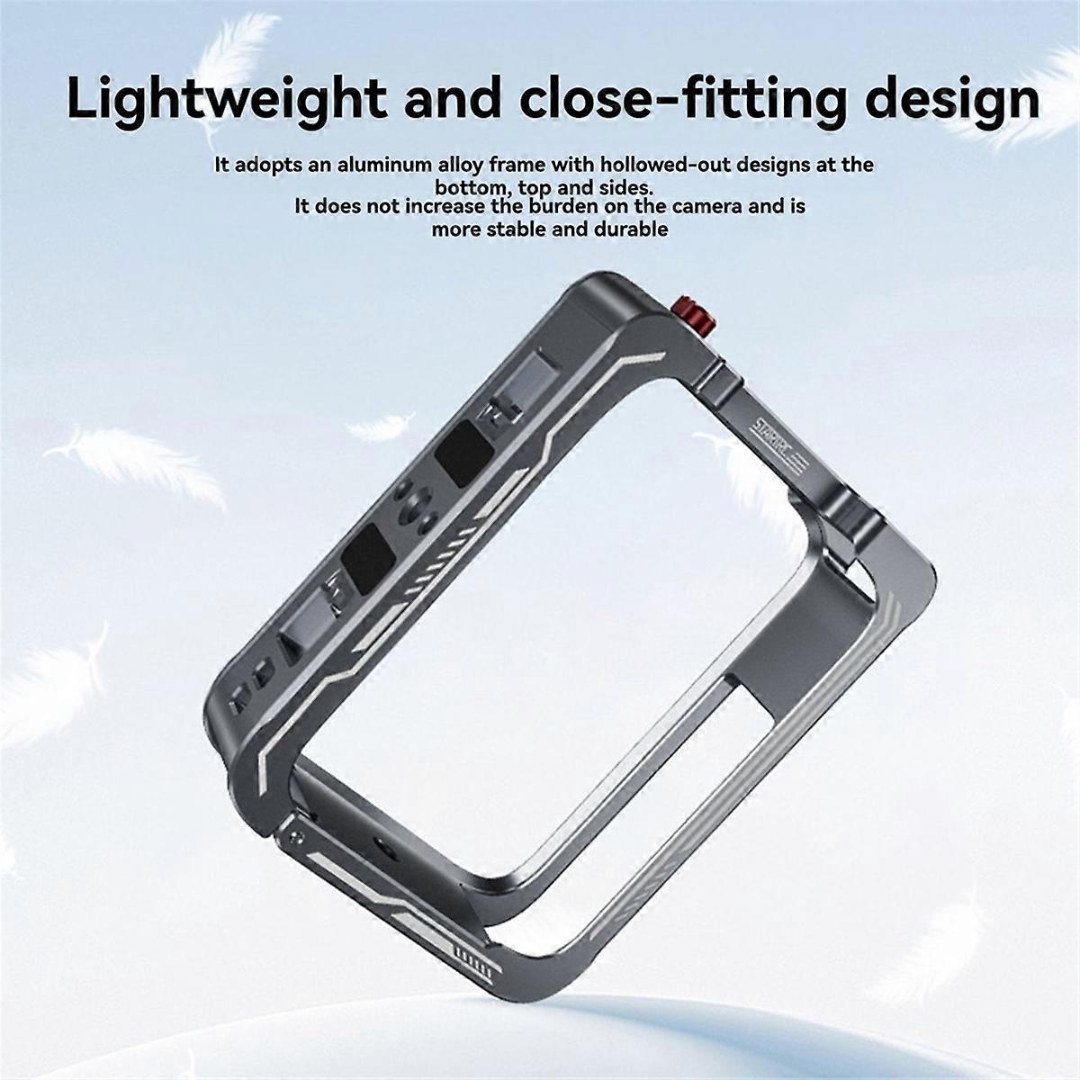 for OSMO360 Metal Cage Quick Release Protection Frame Action Camera Riding Protective Frame Access