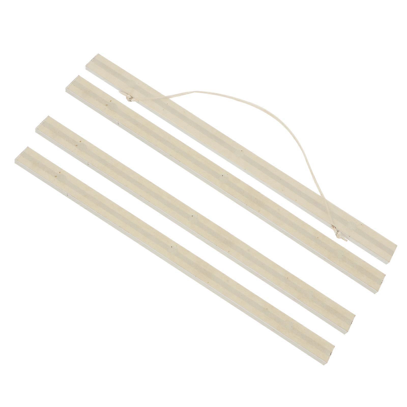 Wood Magnet Painting Frame Background Scroll for 1Set