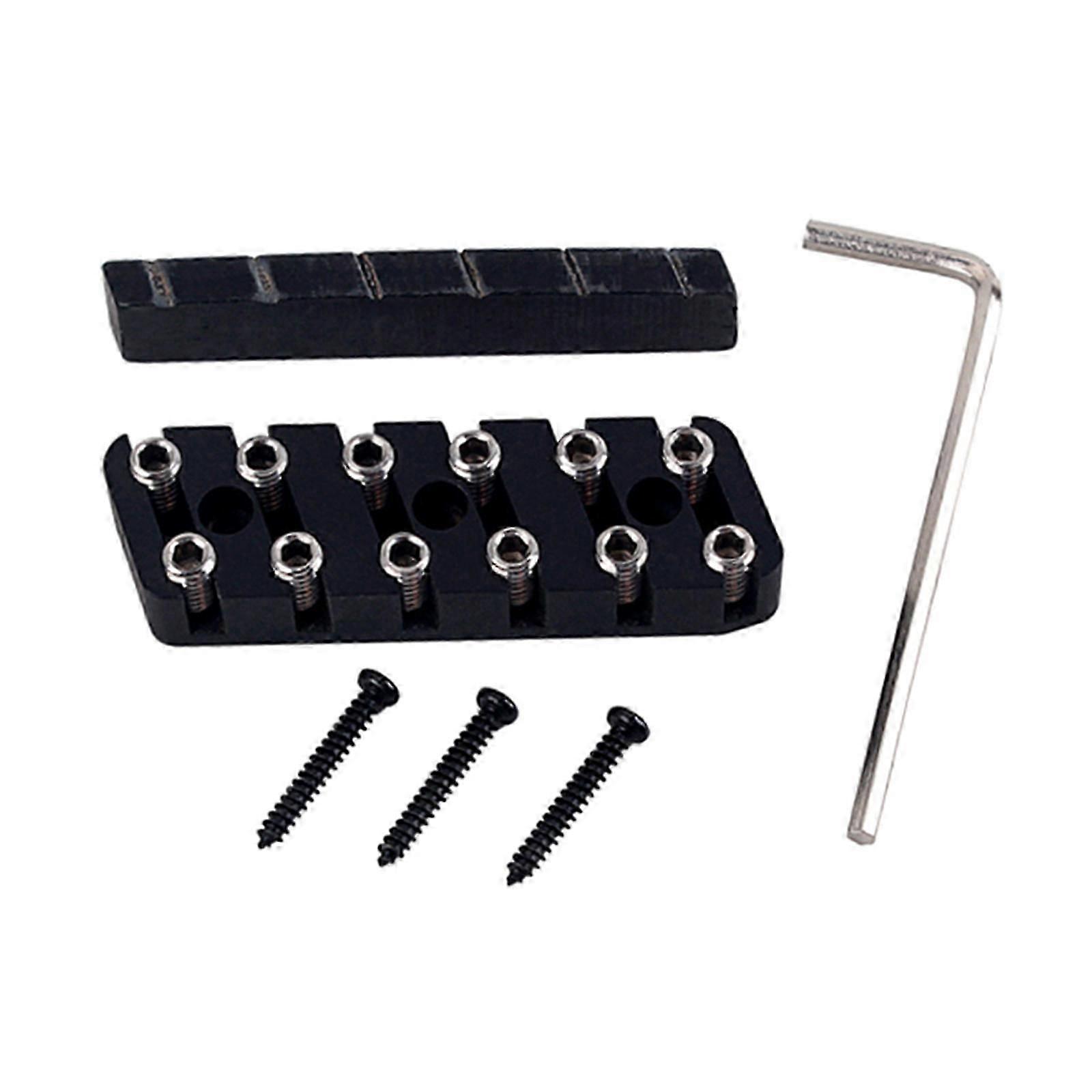 Headless Classical Guitar Locking Nuts 6/7/8 String Brass Portable Detachable Musical Instrument Tuning Part Component