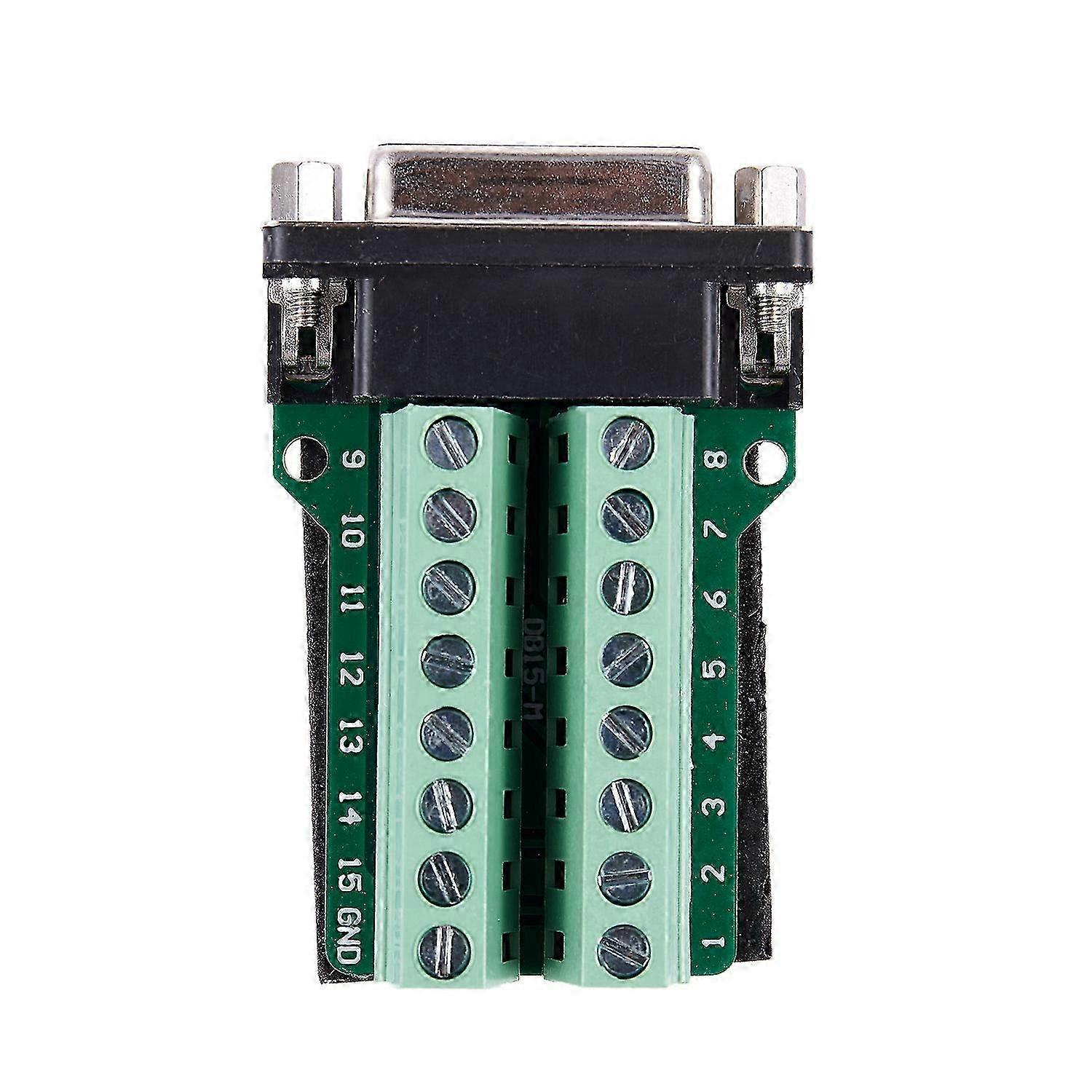 DB15 D-SUB VGA 15pin Adattatore femmina Jack Terminale Breakout Scheda PCB