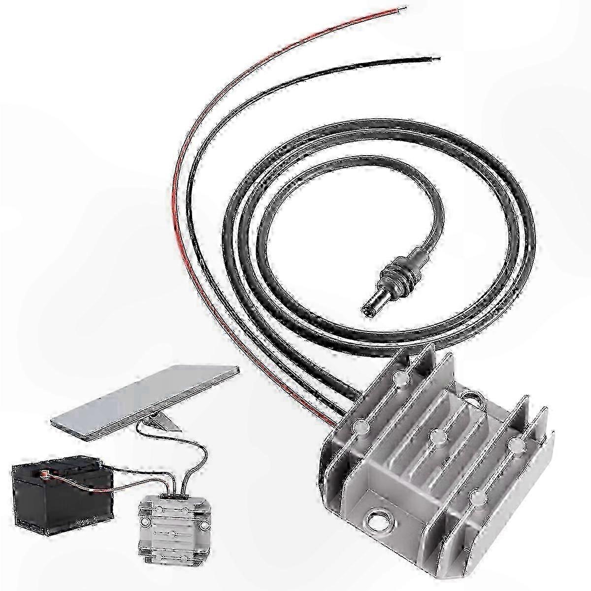 Voltage Converter 12V/24V to 30V 3.5A with Cable for RV and Marine Power Supply Applications