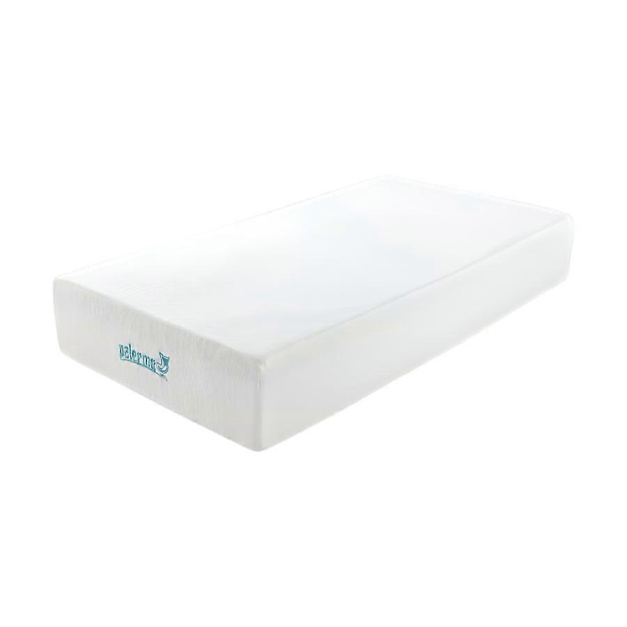 King Single Mattress 30Cm Memory Foam Green Tea Infused White Mattresses
