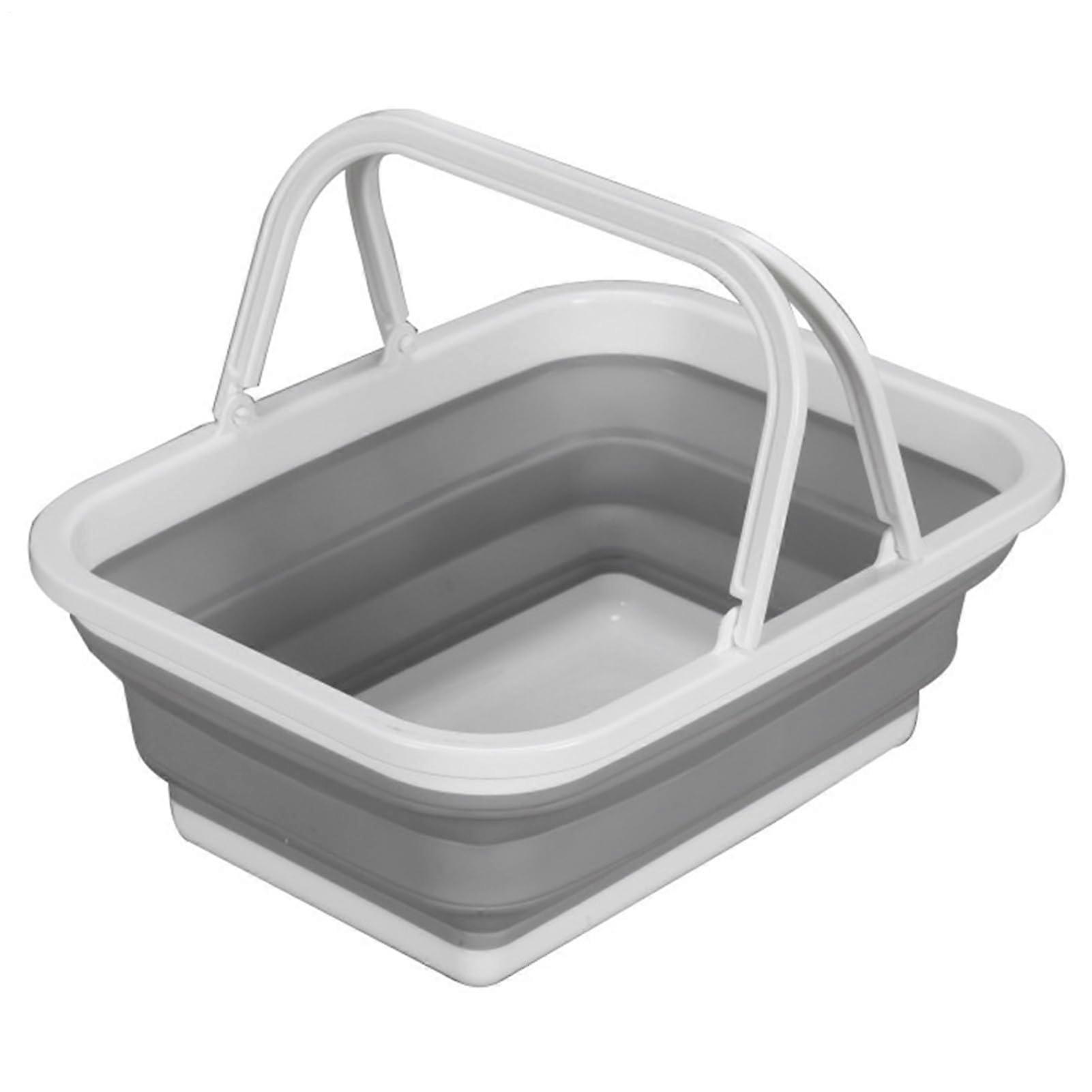 Foot Bath For Pool Entry Foldable NonSlip Foot Basin For Pool Soaking Deck Beach Outdoor Pedicure